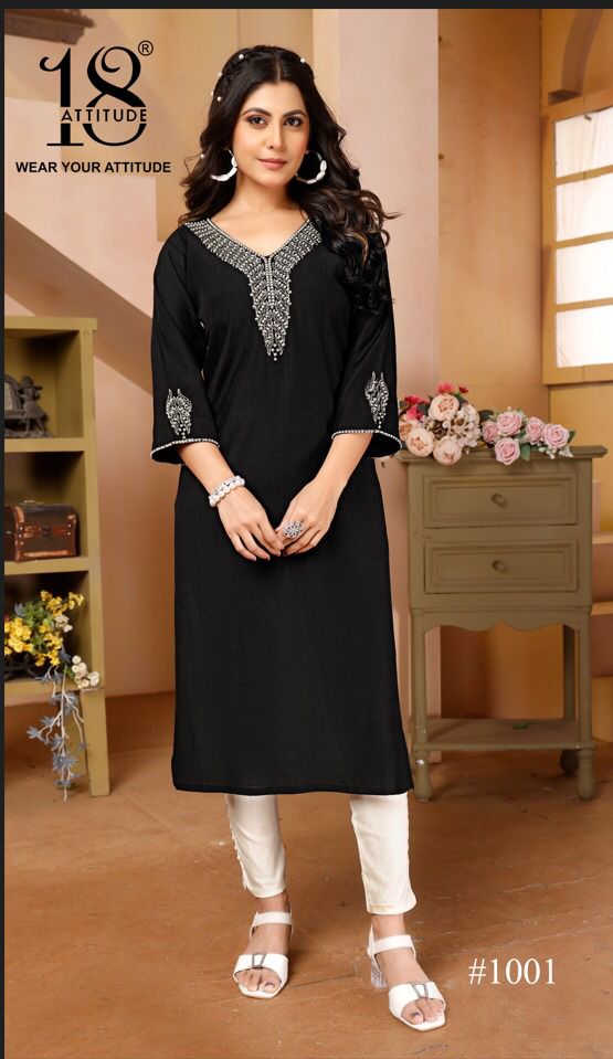 Forever Kurtis Vol 03 By 18 Attitude Premium Designer Kurtis Wholesale Shop In Surat